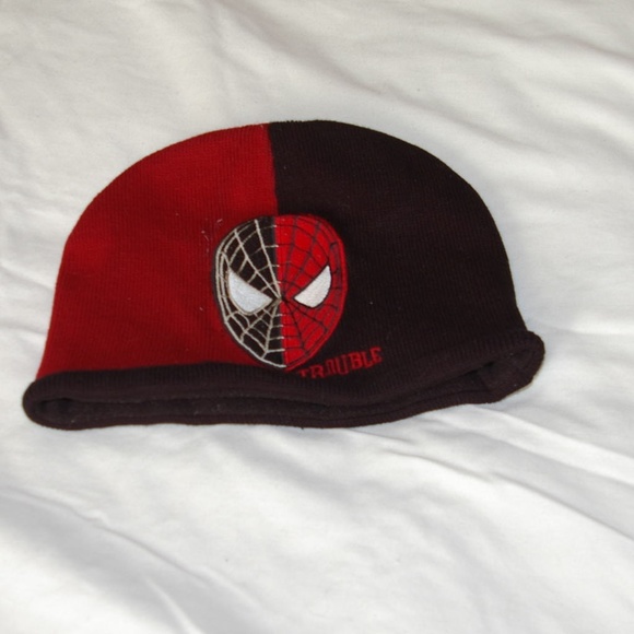 Marvel Other - Spider Man Youth Double Trouble Skull Cap Toboggan